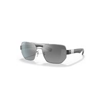 Ray-Ban Sunglasses Unisex Rb3672 - Grey Frame Silver Lenses Polarized 60-17