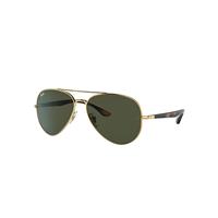 Ray-Ban Sunglasses Unisex Rb3675 - Arista Gold Frame Green Lenses 58-14