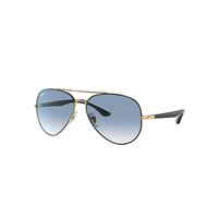 Ray-Ban Sunglasses Unisex Rb3675 - Black Frame Blue Lenses 58-14