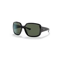 Ray-Ban Sunglasses Unisex Rb4347 - Black Frame Green Lenses 60-18