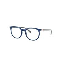 Ray-Ban Eyeglasses Unisex Rb7190 Optics - Grey Frame Clear Lenses 53-19