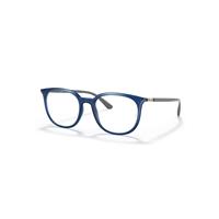 Ray-Ban Eyeglasses Unisex Rb7190 Optics - Grey Frame Clear Lenses 51-19