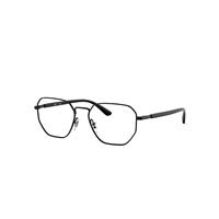 Ray-Ban Eyeglasses Unisex Rb6471 Optics - Sand Black Frame Clear Lenses 52-17