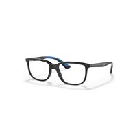 Ray-Ban Eyeglasses Children Rb1605 Optics Kids - Black Frame Clear Lenses Polarized 49-16