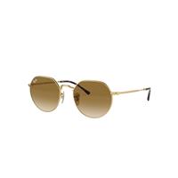 Ray-Ban Sunglasses Unisex Jack - Arista Gold Frame Brown Lenses 53-20
