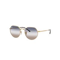 Ray-Ban Sunglasses Unisex Jack - Arista Gold Frame Clear Lenses 53-20
