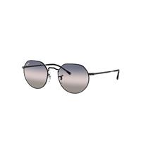 Ray-Ban Sunglasses Unisex Jack - Black Frame Blue Lenses 53-20