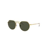 Ray-Ban Sunglasses Unisex Jack - Gold Frame Green Lenses 53-20