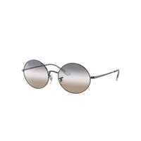 Ray-Ban Sunglasses Unisex Oval 1970 Bi-gradient - Gunmetal Frame Grey Lenses 54-19