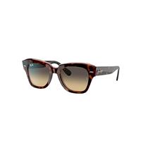 Ray-Ban Sunglasses Unisex State Street - Tortoise Frame Brown Lenses 52-20