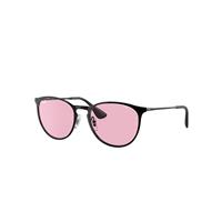 Ray-Ban Sunglasses Woman Erika Metal Evolve - Black Frame Pink Lenses 54-19