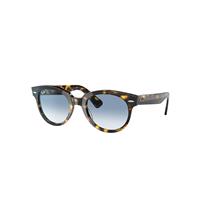 Ray-Ban Sunglasses Unisex Orion - Havana Frame Blue Lenses 52-22