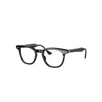 Ray-Ban Eyeglasses Unisex Hawkeye Optics - Black Frame Clear Lenses Polarized 48-21