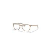 Ray-Ban Eyeglasses Children Rb1592 Optics Kids - Beige On Transparent Frame Clear Lenses Polarized 48-16