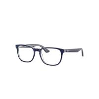 Ray-Ban Eyeglasses Children Rb1592 Optics Kids - Blue On Transparent Frame Clear Lenses Polarized 48-16
