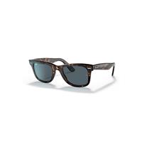 Ray-Ban Sunglasses Unisex Original Wayfarer Classic - Havana Frame Blue Lenses 50-22