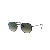 Ray-Ban Sunglasses Unisex Hexagonal - Black Frame Grey Lenses 51-21