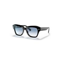 Ray-Ban Sunglasses Unisex State Street - Black Frame Clear Lenses 49-20