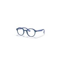 Ray-Ban Eyeglasses Children Rb1561 Optics Kids - Blue Frame Clear Lenses Polarized 41-20