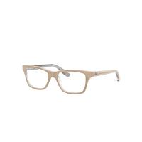 Ray-Ban Eyeglasses Children Rb1536 Optics Kids - Beige Frame Clear Lenses Polarized 48-16