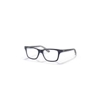 Ray-Ban Eyeglasses Children Rb1536 Optics Kids - Blue Frame Clear Lenses Polarized 48-16
