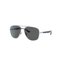 Ray-Ban Sunglasses Unisex Rb3683 - Blue Frame Grey Lenses 56-15