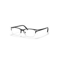 Ray-Ban Eyeglasses Unisex Rb8771 Optics - Black Frame Clear Lenses 54-17