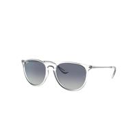 Ray-Ban Sunglasses Woman Erika Classic Exclusive - Silver Frame Blue Lenses 54-18