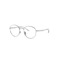 Ray-Ban Eyeglasses Unisex Rb3681 Optics - Silver Frame Clear Lenses 50-20