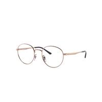 Ray-Ban Eyeglasses Unisex Rb3681 Optics - Gold Frame Clear Lenses 48-20