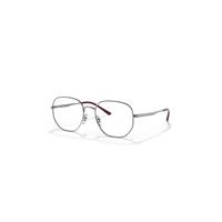 Ray-Ban Eyeglasses Unisex Rb3682 Optics - Gunmetal Frame Clear Lenses 51-19