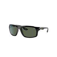 Ray-Ban Sunglasses Unisex Rb4364m Scuderia Ferrari Collection - Black Frame Green Lenses 60-17