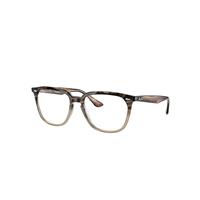 Ray-Ban Eyeglasses Unisex Rb4362 Optics - Havana Frame Clear Lenses 51-18