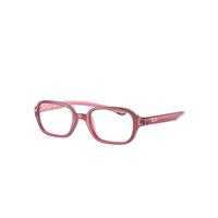 Ray-Ban Eyeglasses Children Rb9074 Optics Kids - Pink Frame Clear Lenses Polarized 41-16