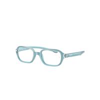 Ray-Ban Eyeglasses Children Rb9074 Optics Kids - Light Blue Frame Clear Lenses Polarized 41-16