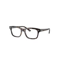 Ray-Ban Eyeglasses Unisex Burbank Optics - Havana Frame Clear Lenses Polarized 52-19