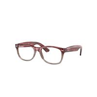 Ray-Ban Eyeglasses Unisex New Wayfarer Optics - Havana Frame Clear Lenses 54-18