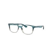 Ray-Ban Eyeglasses Unisex Rb5375 Optics - Havana Frame Clear Lenses 53-18