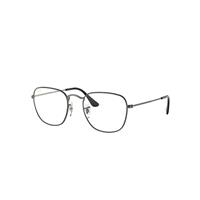 Ray-Ban Eyeglasses Unisex Frank Optics - Antique Gunmetal Frame Demo Lens Lenses 51-20