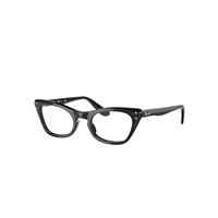 Ray-Ban Eyeglasses Children Miss Burbank Optics Kids - Black Frame Clear Lenses Polarized 43-18