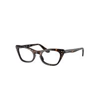 Ray-Ban Eyeglasses Children Miss Burbank Optics Kids - Havana Frame Clear Lenses Polarized 43-18