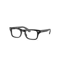 Ray-Ban Eyeglasses Children Burbank Optics Kids - Black Frame Clear Lenses Polarized 43-19