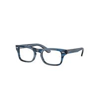 Ray-Ban Eyeglasses Children Burbank Optics Kids - Blue Frame Clear Lenses Polarized 43-19