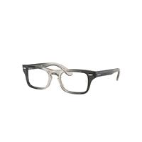 Ray-Ban Eyeglasses Children Burbank Optics Kids - Transparent Grey Frame Clear Lenses Polarized 41-19
