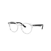 Ray-Ban Eyeglasses Children Rb1594 Optics Kids - Black Frame Clear Lenses Polarized 44-19