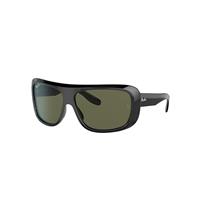 Ray-Ban Sunglasses Unisex Blair - Black Frame Green Lenses Polarized 61-13