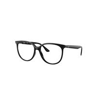 Ray-Ban Eyeglasses Woman Rb4378v Optics - Black Frame Clear Lenses Polarized 54-16