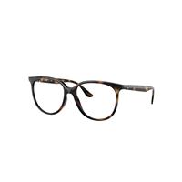 Ray-Ban Eyeglasses Woman Rb4378v Optics - Havana Frame Clear Lenses Polarized 54-16