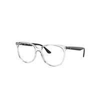 Ray-Ban Eyeglasses Woman Rb4378v Optics - Black Frame Clear Lenses Polarized 52-16