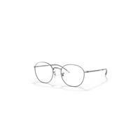 Ray-Ban Eyeglasses Unisex Rob Optics - Gunmetal Frame Clear Lenses Polarized 50-20